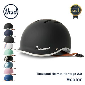 yyVLO1ʁz Thousand TEUh Helmet Heritage 2.0 Y/fB[X ubN/lCr[/zCg/~g/u[/sN S-L ywbg ] ]ԃwbg lp l j
