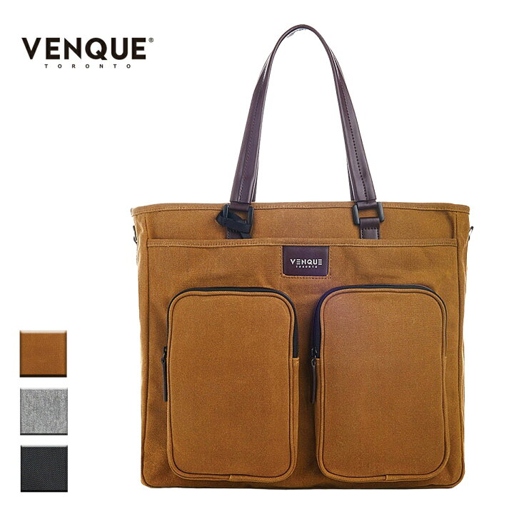 楽天市場】VENQUE ヴェンク TOTE メンズ ブラウン/グレー/ブラック