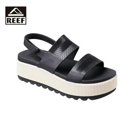 REEF リーフ WATER VISTA HIGHER レディース ブラックヴィンテージ 5-9インチ CJ3575【サンダル ビーチサンダル ビーサン ストラップサンダル 軽量 防水 カジュアル シンプル 無地 ストラップ おしゃれ ブランド プール 海 アウトドア サーフ サーフブランド 黒】