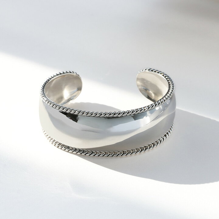 楽天市場】全品P10倍！5月1日23:59まで シルバー925バングル シルバー  