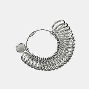 リングゲージサイズ ゲージ 日本標準規格 1〜28号対応 日本サイズ サイズ ゲージ 測定 計測 アクセサリー