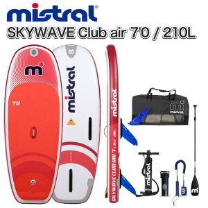 MISTRAL ~Xg {[h SKYWAVE Club air 7'0 / 210L Wing Foil (abc0340) XJCEG[u Nu GA[EEBO zC mistral Ct[^u T[t {[h XJCEFCu GAyz