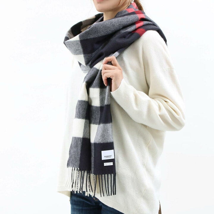 楽天市場】バーバリー ストール/マフラー レディース ハーフメガ  