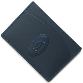 カルティエ カードケース/IDパスケース/名刺入れ ファッション小物中古 メンズ レディース マスト ミッドナイトブルー L3001799 CARTIER