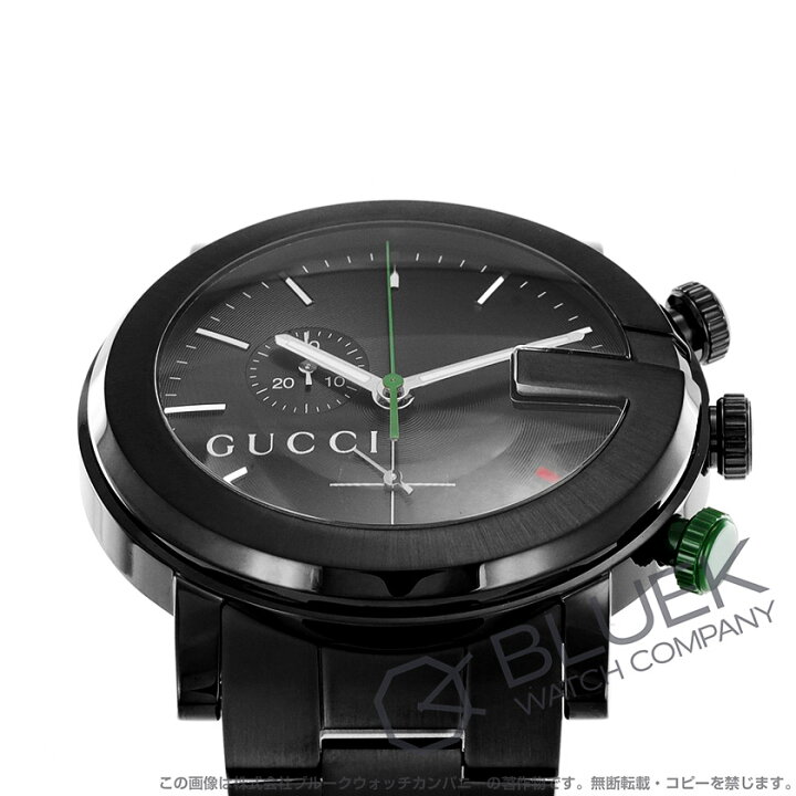 楽天市場】【年末年始SALE】【新品】グッチ Gクロノ クロノグラフ 