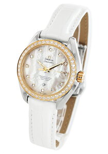 �y��10��OFF�N�[�|���z�I���K OMEGA �V�[�}�X�^�[�A�N�A�e�� 231.28.34.20.55.004 ���f�B�[�X �r���v�������� �z���C�g �y�V�i�z