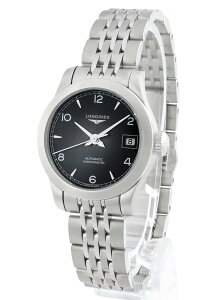 �����W�� LONGINES ���R�[�h L2.320.4.56.6 ���f�B�[�X �r���v�������� �u���b�N �y�V�i�z