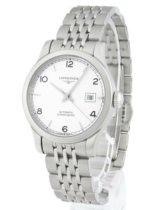 �����W�� LONGINES ���R�[�h L2.321.4.76.6 �����Y ���f�B�[�X �r���v�������� �V���o�[ �y�V�i�z