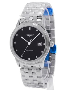 �����W�� LONGINES �t���b�O�V�b�v L4.984.4.57.6 �����Y �r���v�������� �u���b�N �y�V�i�z