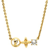 中古】 ルイ・ヴィトン LOUIS VUITTON ネックレス モノグラムフラワー 