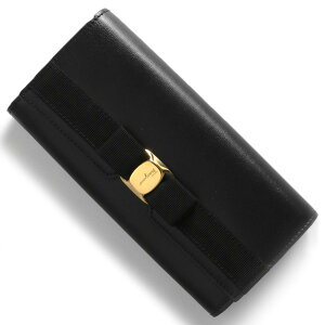 サルヴァトーレ・フェラガモ(Salvatore Ferragamo) リボン 長財布 