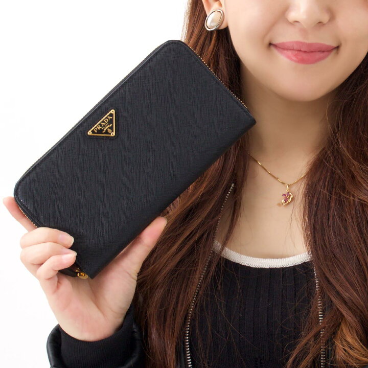 楽天市場】プラダ 長財布 財布 レディース サフィアーノ  