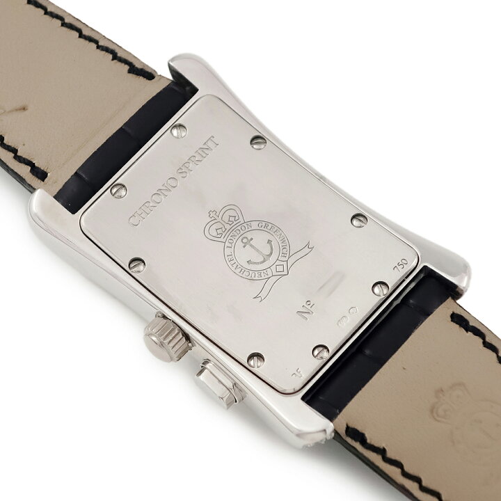 楽天市場】グラハム クロノスプリント OH済 K18WG無垢 純正ダイヤ  