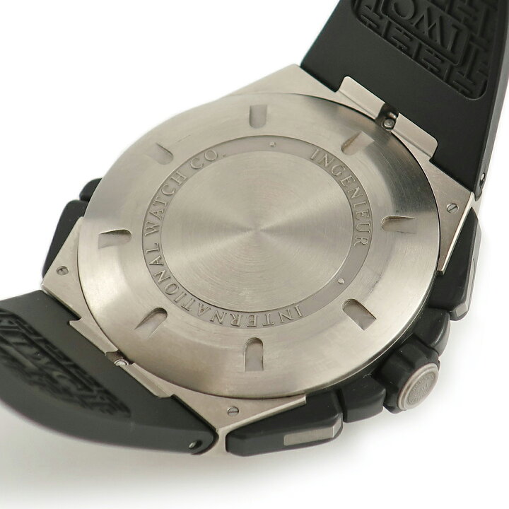 楽天市場】IWC インヂュニア ダブル クロノグラフ IW376501 ブラック  