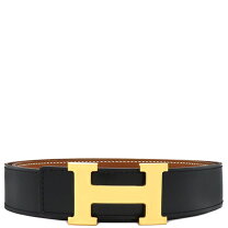 楽天市場】エルメス コンスタンス Hバックル ベルト ブラック ゴールド 