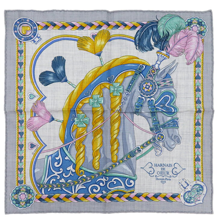 楽天市場】エルメス スカーフ カレ45 CARRE ガヴロッシュ シルク  