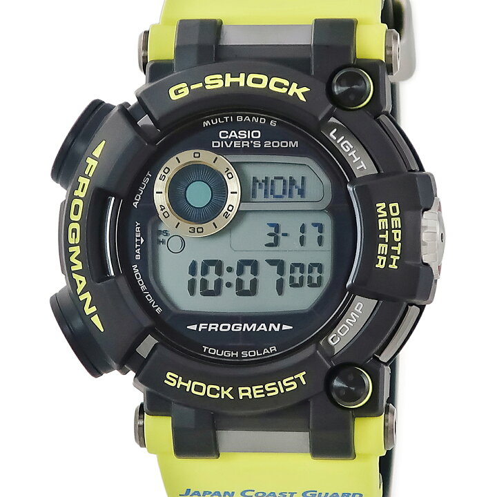 楽天市場】カシオ G-SHOCK FROGMAN GWF-D1000JCG-9JR Gショック  