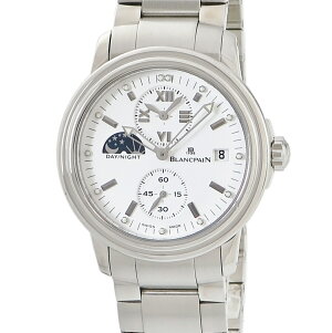 ブランパン レマン ダブルタイムゾーン ナイト&デイ 2160-1127-71 ホワイト GMT 自動巻き