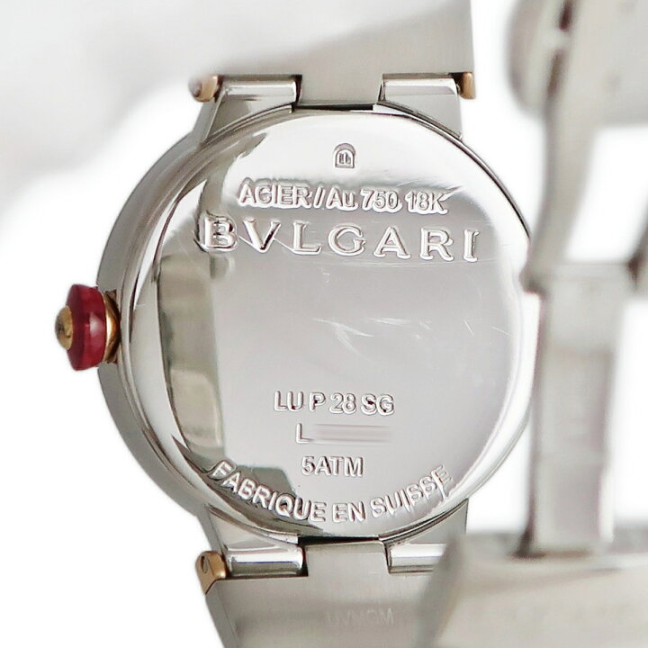 楽天市場】ブルガリ ルチェア LUVCHEA LUP28SG LU28C6SSPGD K18PG×SS  