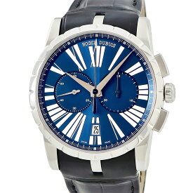 ロジェデュブイ エクスカリバー 42 クロノグラフ DBEX0389 ローマン スモールセコンド ネイビー 自動巻き