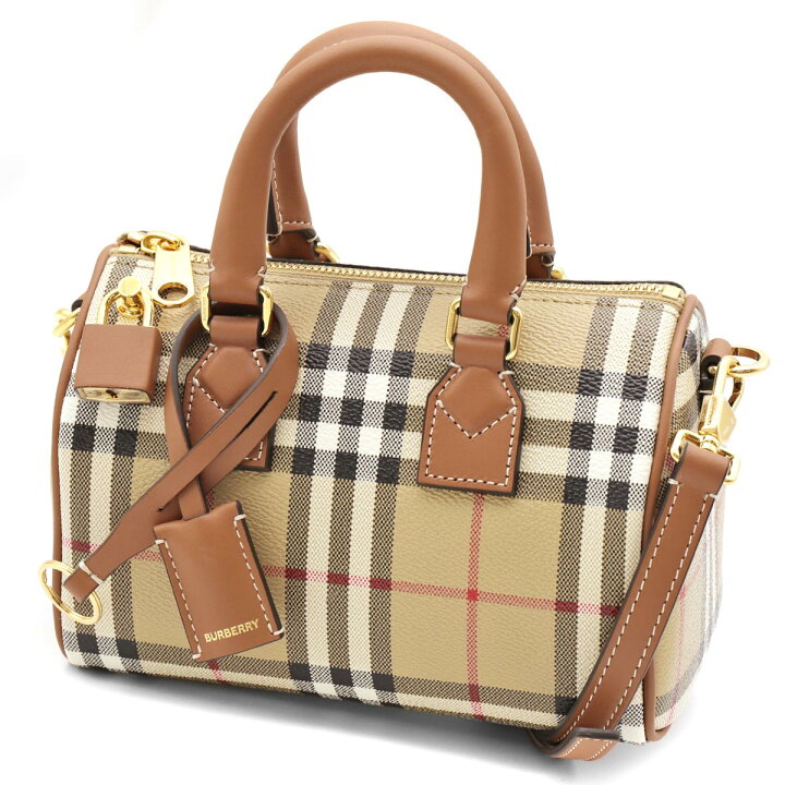 楽天市場】バーバリー ボストンバッグ/ボウリングバッグ/ショルダー  