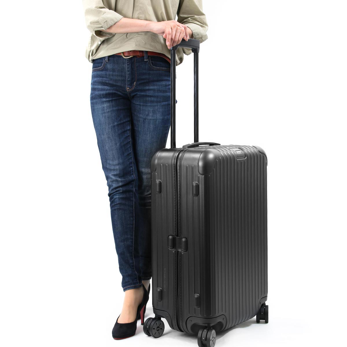 リモワ スーツケース/旅行用バッグ バッグ メンズ レディース サルサ ELECTRONIC TAG 63L 3〜5泊 ブラックマット  811.63.32.5 RIMOWA | ブランドショップ　ブルーク