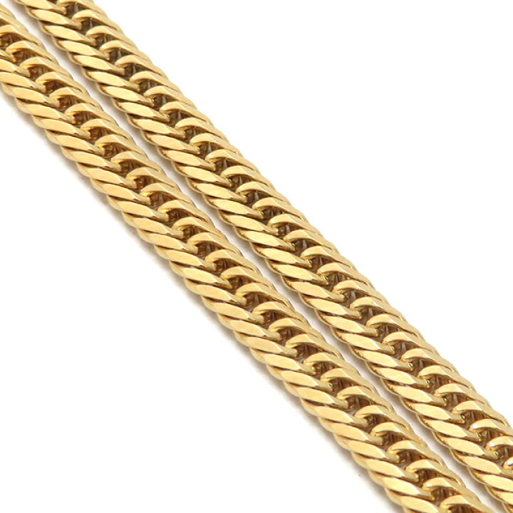 楽天市場】喜平 ネックレス K18 18金 50cm 20.4g 8面 トリプル K18YG 