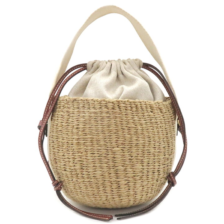 楽天市場】クロエ ショルダーバッグ ウッディ スモールバスケット  