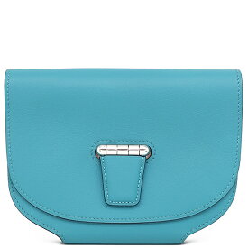 エルメス ショルダーバッグ ミニ コンヴォワイユール ヴォースイフト ブルー 青 ショルダーウォレット 中古