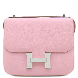 エルメス ショルダーバッグ コンスタンス ミニ 18 ヴォーエプソン ピンク 中古