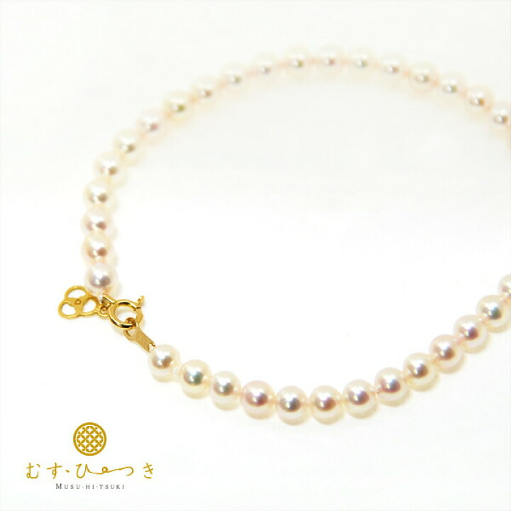 楽天市場】【送料無料】 あこや真珠 ベビーパール ブレスレット 4.5mm 