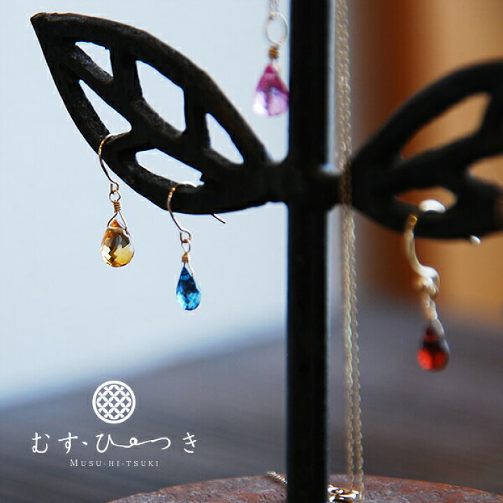楽天市場】ピアス パーツ チャーム ドロップ アクセサリー K10 天然石 