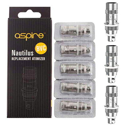 【正規品】 Aspire Nautilus BVC アスパイア ノーチラス アトマイザー ヘッド 専用交換コイル 0.7Ω 1.6…