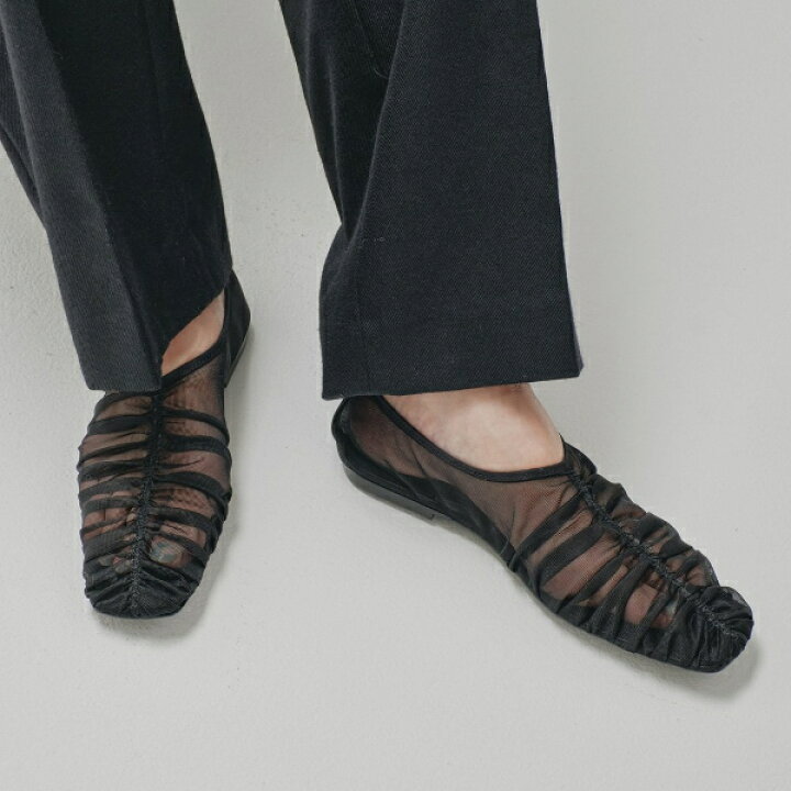 楽天市場】【即納】TODAYFUL トゥデイフルSheer Gather Flatshoes 