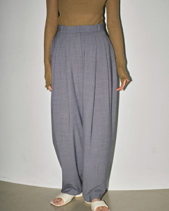 楽天市場】【即納】TODAYFUL トゥデイフルHighwaist Tuck Trousers  