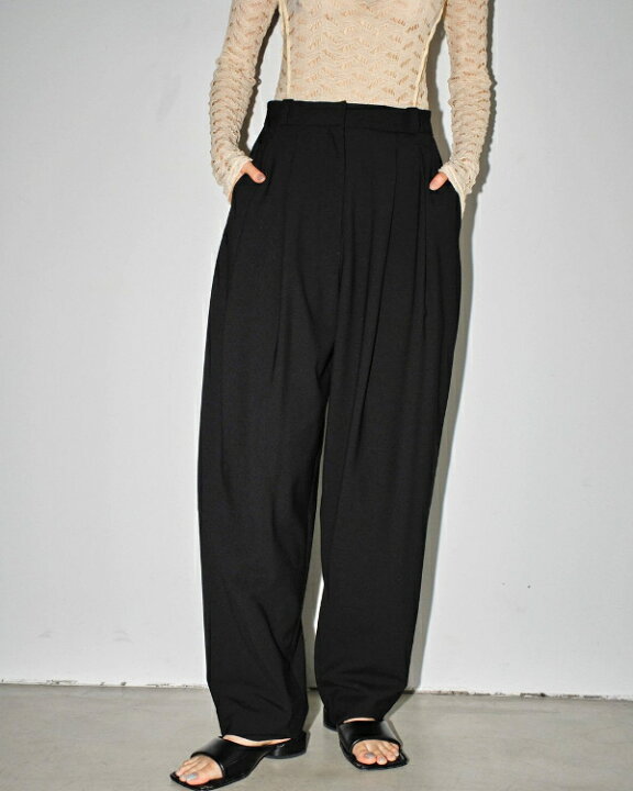 楽天市場】【即納】TODAYFUL トゥデイフルHighwaist Tuck Trousers  