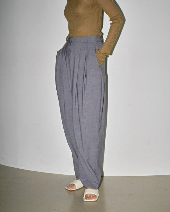 楽天市場】【即納】TODAYFUL トゥデイフルHighwaist Tuck Trousers 