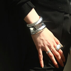 【即納】TODAYFUL トゥデイフル LIFE's 2024 Spring/Summer 2024春夏Nuance Wide Cuff ニュアンスワイドカフ バングル ブレスレット 12990903【2024SS新作】【あす楽】≪5月4日入荷≫