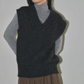 【即納】TODAYFUL トゥデイフル LIFE's ライフズ2023 winter prefallMottle Yarn Knit Vest モールヤーンニットベスト セーター 12320516 吉田怜香【2023AW新作】【あす楽】