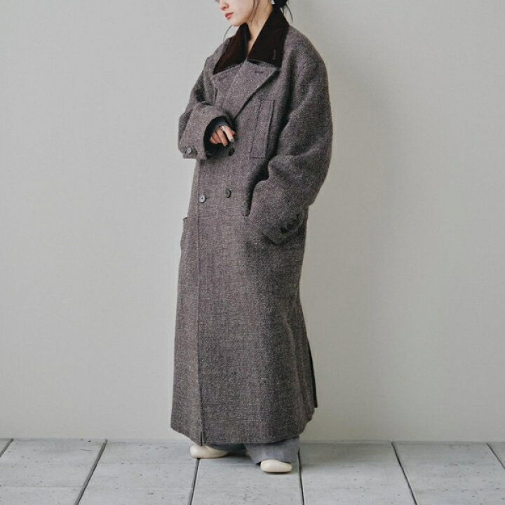 楽天市場】【即納】TODAYFUL トゥデイフルDoublecollar Tweed Coat 