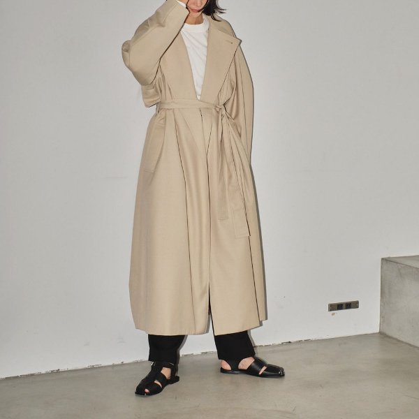 TODAYFUL Twill Trench Coat D GRY 38 - ジャケット・アウター