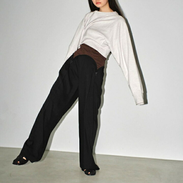 楽天市場】【即納】TODAYFUL トゥデイフルTuck Wide Trousers タック  