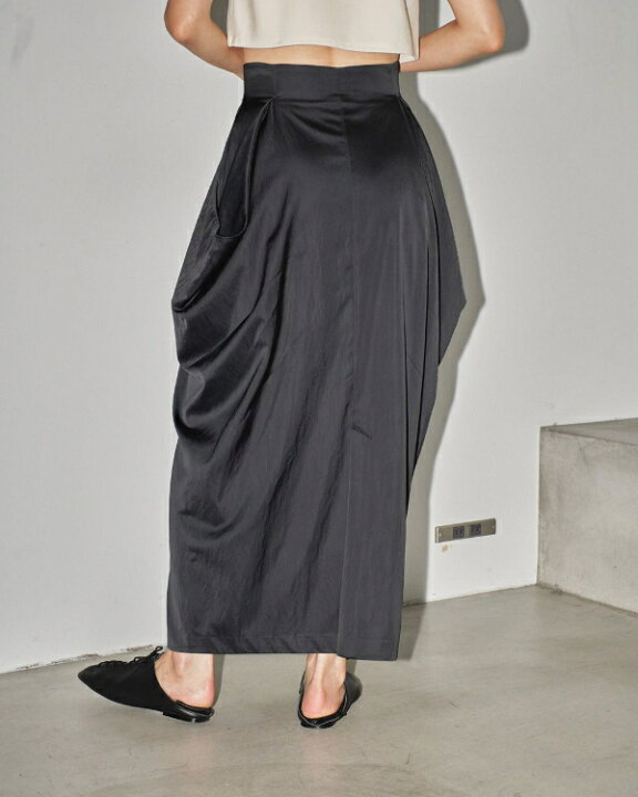 楽天市場】【即納】TODAYFUL トゥデイフルSatin Drape Skirt サテン  