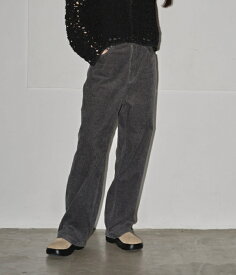 TODAYFUL トゥデイフル2024prefall先行予約 2024夏秋受注会Straight Corduroy Pants ストレートコーデュロイパンツ ボトムス 12420707 吉田怜香【2024AW新作予約】【8月下旬-9月下旬お届け予定】≪1月30日予約開始≫