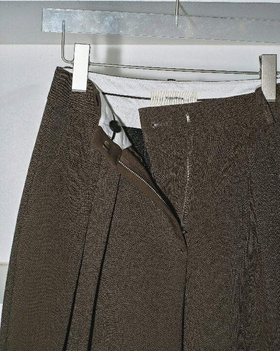 楽天市場】【即納】TODAYFUL トゥデイフルBonding Wide Trousers  