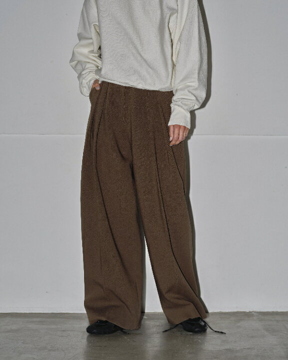 楽天市場】【即納】TODAYFUL トゥデイフルBonding Wide Trousers  