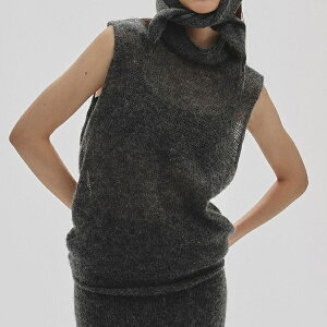 �ySALE�z�y�Z�[���z�y30��OFF�z�y���[�zTODAYFUL �g�D�f�C�t��Woolmohair Turtle Knitvest �E�[�����w�A�^�[�g���j�b�g�x�X�g �g�b�v�X 12520505 �g�c�十