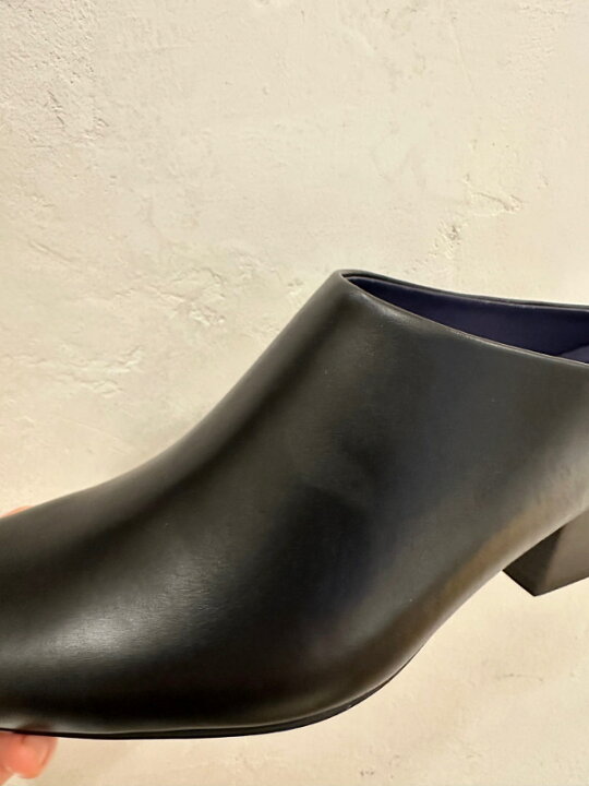 TODAYFUL Squaretoe Leather Sabot ブラック 36 新品未使用_todayful 