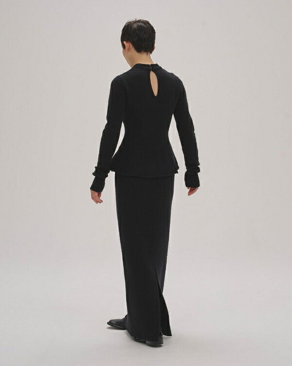 【SALE】【セール】【20%OFF】【即納】TODAYFUL トゥデイフル Life2025winter 2025冬Puffy Peplum Knit パフィーペプラムニット 12520521 吉田怜香【2025Winter新作】≪11月7日入荷≫ - メイン画像 4