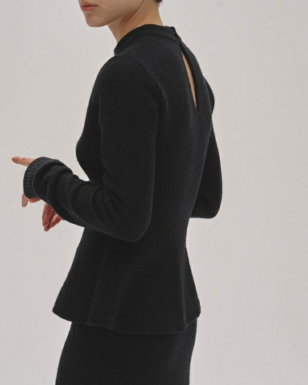 【SALE】【セール】【20%OFF】【即納】TODAYFUL トゥデイフル Life2025winter 2025冬Puffy Peplum Knit パフィーペプラムニット 12520521 吉田怜香【2025Winter新作】≪11月7日入荷≫ - メイン画像 8